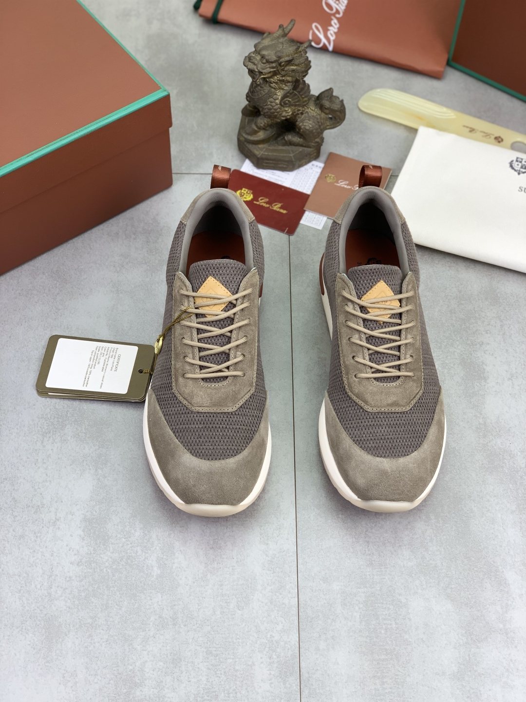 Loro Piana Week End Walk Men's Sneakers — front